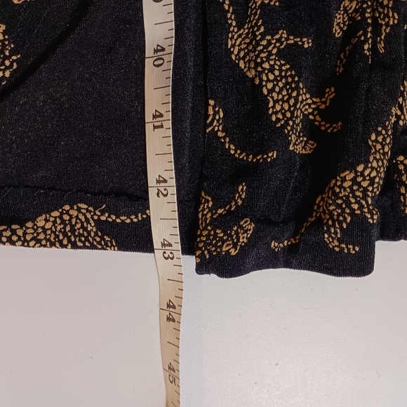 Vintage Joseph Ribkoff peekaboo animal print dress - Picture 11 of 12